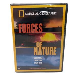 Forces Of Nature National Geographic DVD New & Sealed 2004 Kevin Bacon